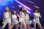 Wo die südkoreanische Grilgroup auftritt, geht der Lautstärkepegel steil nach oben., Lollapalooza, 2025 | © laut.de (Fotograf: Chris Springer)