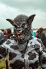 Regen und Kälte zum Festivalstart - aber alle sind parat: Wackööön!, Wacken, 2025 | © laut.de (Fotograf: Désirée Pezzetta)