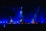 Auf den großen Bühnen zuhause: Marcus Mumford, Ted Dwane, Ben Lovett und Band., Berlin, Uber Arena, 2025 | © laut.de (Fotograf: Rainer Keuenhof)