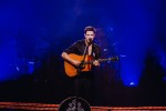 Auf den großen Bühnen zuhause: Marcus Mumford, Ted Dwane, Ben Lovett und Band., Berlin, Uber Arena, 2025 | © laut.de (Fotograf: Rainer Keuenhof)