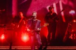 Auf den großen Bühnen zuhause: Marcus Mumford, Ted Dwane, Ben Lovett und Band., Berlin, Uber Arena, 2025 | © laut.de (Fotograf: Rainer Keuenhof)
