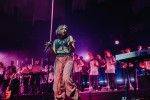 Mine und Orchester beim Tourabschluss in der Hauptstadt., Berlin, Uber eats Music Hall, 2025 | © laut.de (Fotograf: Rainer Keuenhof)