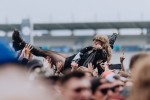 90.000 Fans und das Gelände ist brechend voll: Volbeat, Electric Callboy, Papa Roach, Marteria, Within Temptation, Mastodon u.v.a., Nürburgring, 2026 | © laut.de (Fotograf: Rainer Keuenhof)