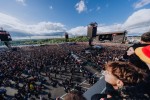 90.000 Fans und das Gelände ist brechend voll: Volbeat, Electric Callboy, Papa Roach, Marteria, Within Temptation, Mastodon u.v.a., Nürburgring, 2026 | © laut.de (Fotograf: Rainer Keuenhof)
