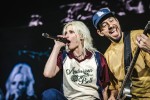 Spagat zwischen Vergangenheit und Gegenwart: Mike Shinoda, Emily Armstrong und Band., Rock im Park, 2026 | © laut.de (Fotograf: Désirée Pezzetta)