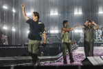 Spagat zwischen Vergangenheit und Gegenwart: Mike Shinoda, Emily Armstrong und Band., Rock im Park, 2026 | © laut.de (Fotograf: Désirée Pezzetta)