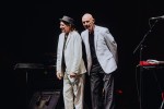 Supergroup at work: die Ex-King Crimson-Mitglieder Adrian Belew und Tony Levin bringen in Koop mit Gitarrengott Steve Vai und Tool-Drummer Danny Carey., Berlin, Uber Eats Music Hall, 2026 | © laut.de (Fotograf: Rainer Keuenhof)