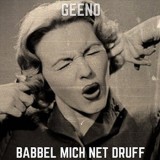 Geeno - Babbel Mich Net Druff