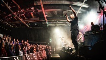Hands in the air.