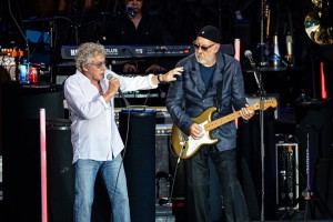 Roger Daltrey und Pete Townsend.