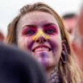 Metalsplitter - Blümchen beim Wacken