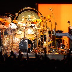 Stevie Nicks am Mikrofon ...