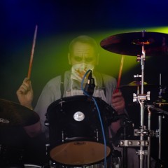 Dr. Caligari an den Drums