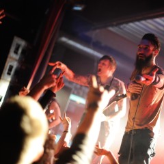 Caliban on stage.