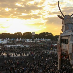 Wacken von oben.