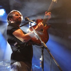 Bruce Soord in Rockstar-Pose.