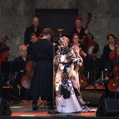 Mit dem Rundfunk-Sinfonieorchester Berlin.