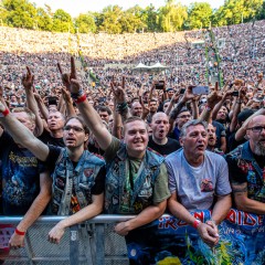 In der Waldbühne.
