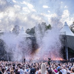 In der Waldbühne.