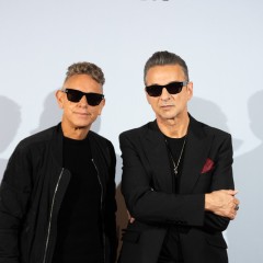 Martin Gore und Dave Gahan in Berlin.