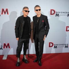 Gore und Gahan bei der Pressekonferenz im Berliner Ensemble.