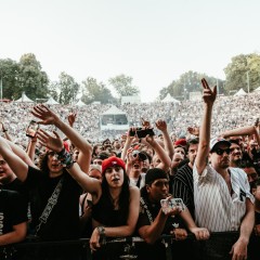 Fans in der Wuhlheide.