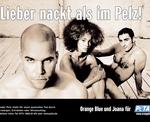 Orange Blue: "Lieber nackt als im Pelz!"