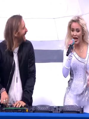 Schuh-Plattler: David Guetta pusht alle Buttons