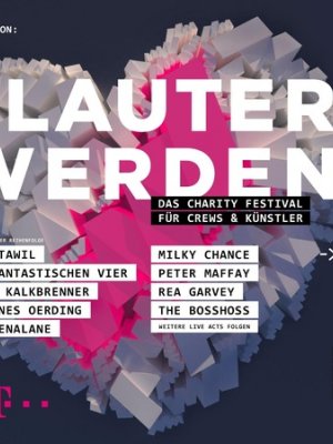 Charity-Festival: #lauterwerden für Crews und Künstler